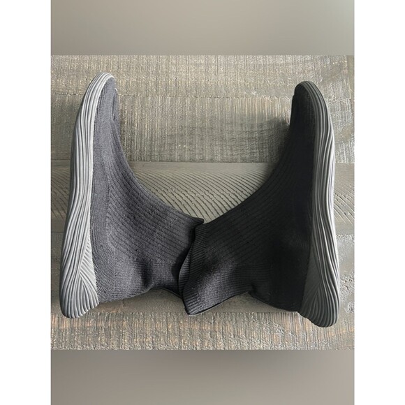 Tabi Split Toe Sock Sneakers Black Knit Boots Unisex Minimalist Techwear main image 5